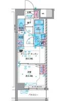 東京都葛飾区四つ木1(マンション)の賃貸物件の間取り