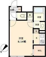 愛知県名古屋市千種区丸山町1(マンション)の賃貸物件の間取り
