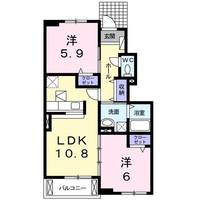シャイニング スマイル4の間取り