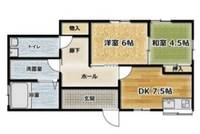 神奈川県平塚市高根1(一戸建)の賃貸物件の間取り