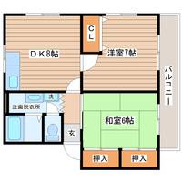 クリエイトBの間取り