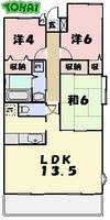 ルミエール松阪の間取り