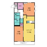 メゾンマイコムの間取り