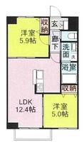 物件の間取り画像