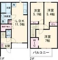 物件の間取り画像