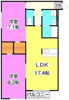 物件の間取り画像