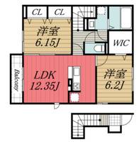 物件の間取り画像