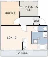 物件の間取り画像