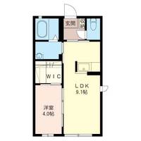 シャーメゾン Aの間取り