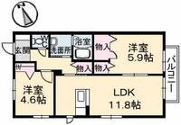 物件の間取り画像