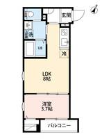 物件の間取り画像