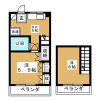 東京都世田谷区上用賀3(マンション)の賃貸物件の間取り
