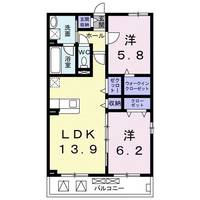 チアフル フロッグの間取り