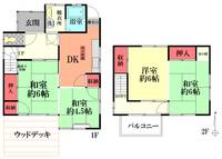 神奈川県相模原市緑区太井(一戸建)の賃貸物件の間取り