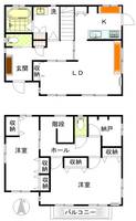物件の間取り画像