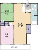 サンシャイン木村ハイツの間取り