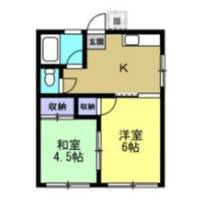 千葉県船橋市習志野台4(アパート)の賃貸物件の間取り