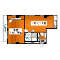 東京都目黒区下目黒3(マンション)の賃貸物件の間取り