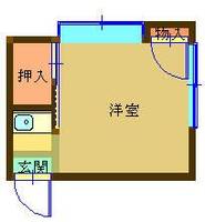 寿々木荘の間取り