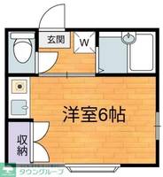 東京都府中市住吉町2(アパート)の賃貸物件の間取り