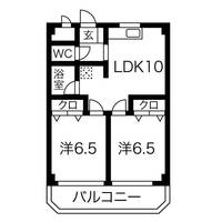 サンライズファミリア Iの間取り