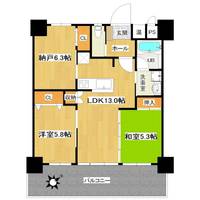 物件の間取り画像