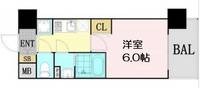 プレサンス梅田東ディアロの間取り