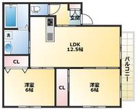 FLAFFIE平野本町の間取り