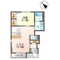 クレシアコートIIIの間取り
