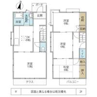 茨城県水戸市見川2(一戸建)の賃貸物件の間取り