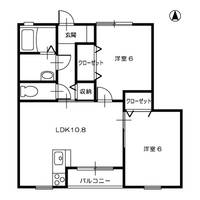 物件の間取り画像