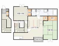 兵庫県加古川市東神吉町西井ノ口(アパート)の賃貸物件の間取り