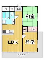 クリアコート伊丹の間取り