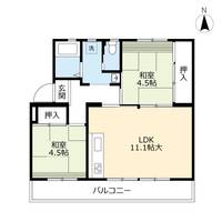 物件の間取り画像