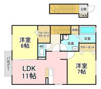 物件の間取り画像