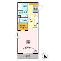 栃木県小山市宮本町3(アパート)の賃貸物件の間取り