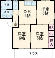 フォーレスMIYUKI A棟の間取り