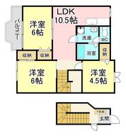 物件の間取り画像