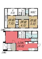 千葉県市原市ちはら台南2(一戸建)の賃貸物件の間取り