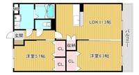 物件の間取り画像