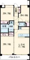 物件の間取り画像
