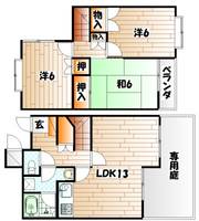 物件の間取り画像