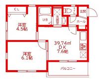 物件の間取り画像