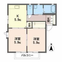 パス・カリーニョAの間取り