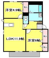 物件の間取り画像