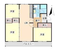 物件の間取り画像