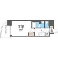 大阪府大阪市天王寺区国分町(マンション)の賃貸物件の間取り