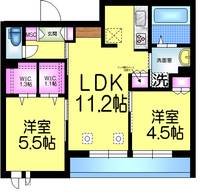 物件の間取り画像