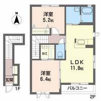 物件の間取り画像