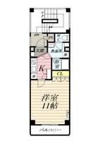 神奈川県藤沢市藤沢(マンション)の賃貸物件の間取り